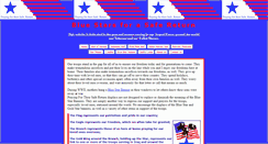 Desktop Screenshot of bluestarsforsafereturn.com
